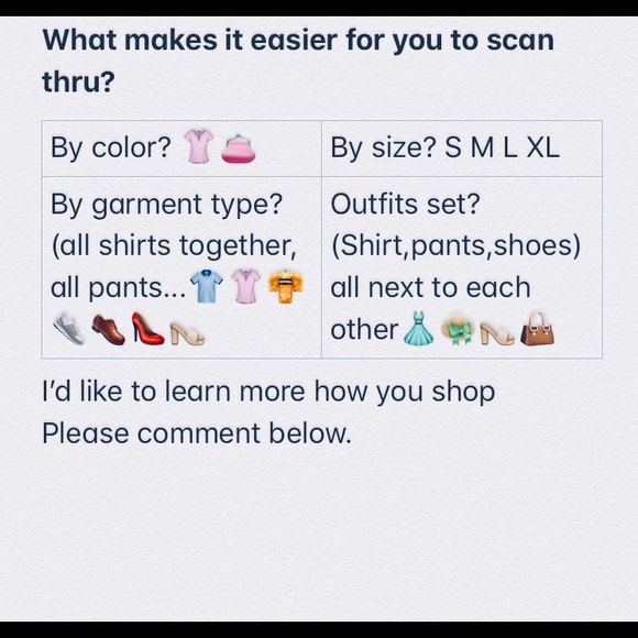 Help me learn how you like to shop - Picture 2 of 2